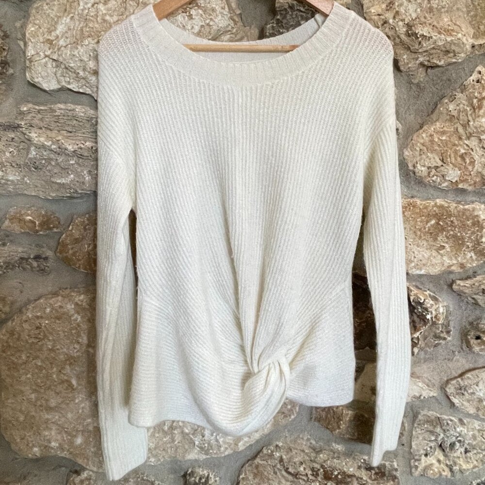 Offline by Aerie Cream Sweater with a twist sz XS